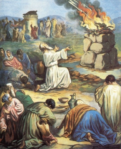 Илия и пророки Ваала